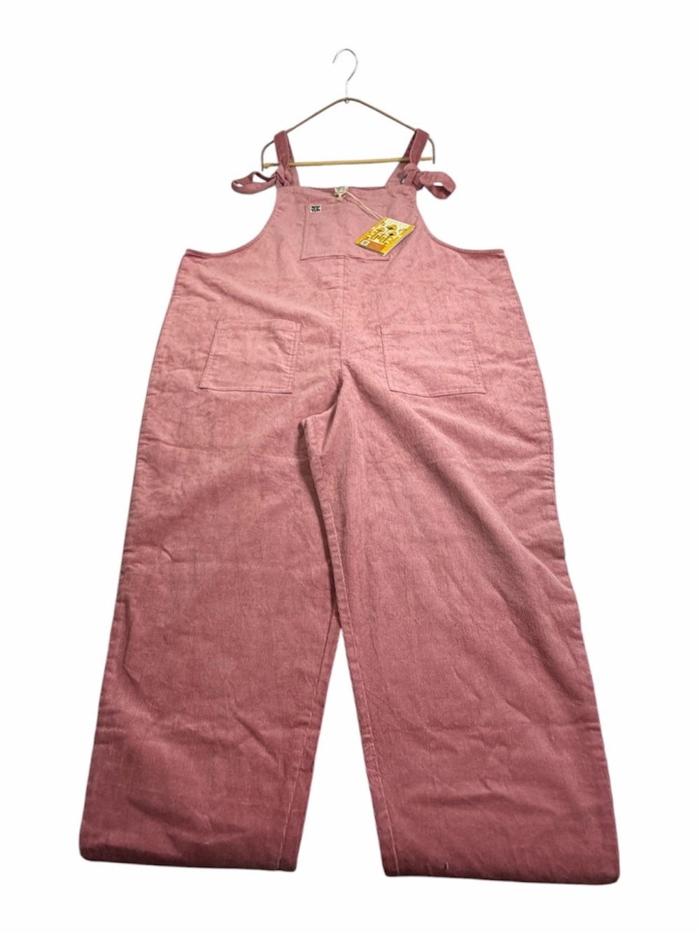 NWT Lucy & Yak Pink Corduroy Overalls. Size 16
